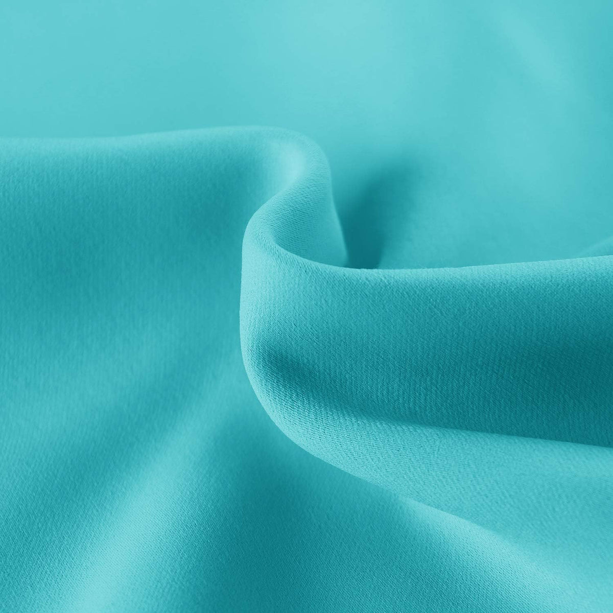 DWCN French Door Curtains – Rod Pocket Thermal Blackout Curtain for