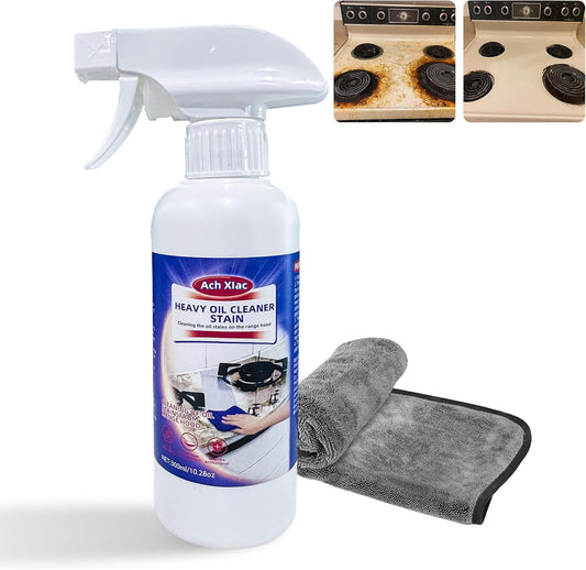 Oven Cleaner, 1PCS Heavy Oil Cleaner Stain, Effective Multi-Purpose Clean with Spray for Kitchen