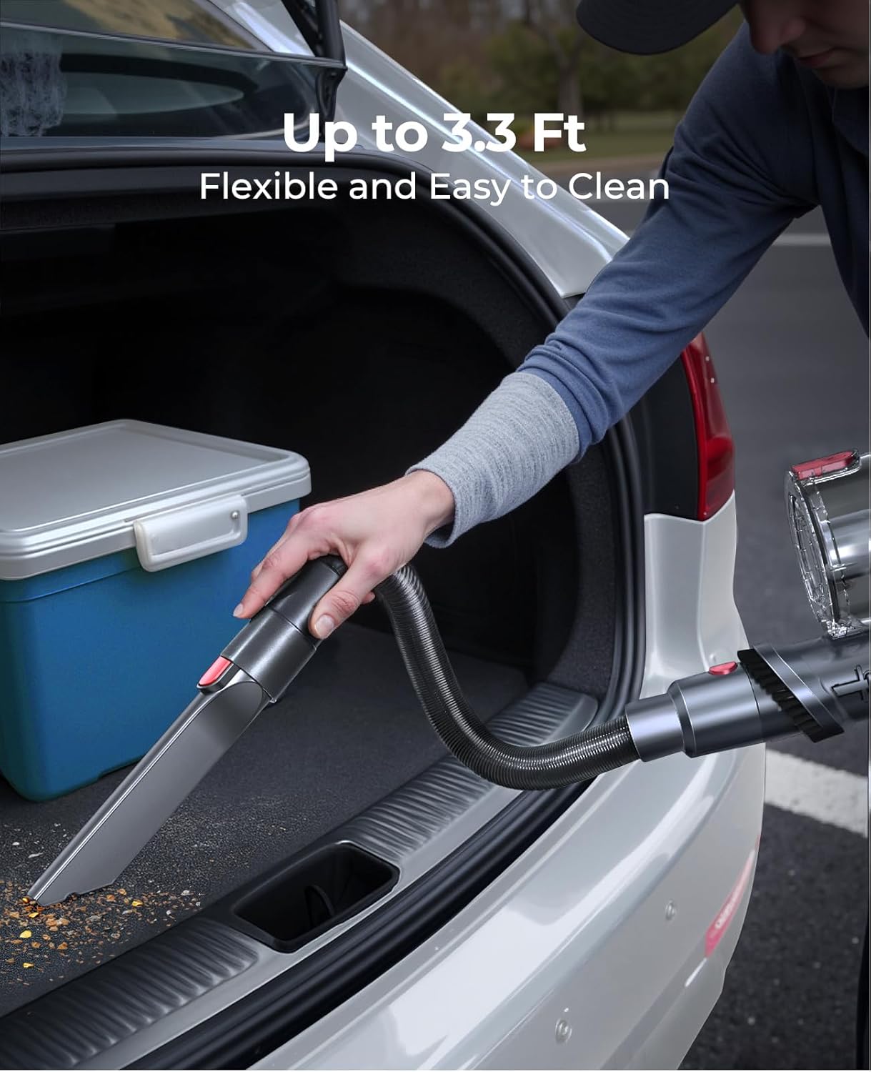 Cordless Vacuum Cleaner 600W/50Kpa, Stick Vacuum Cleaners 65 Mins Max Runtime with Charging Dock