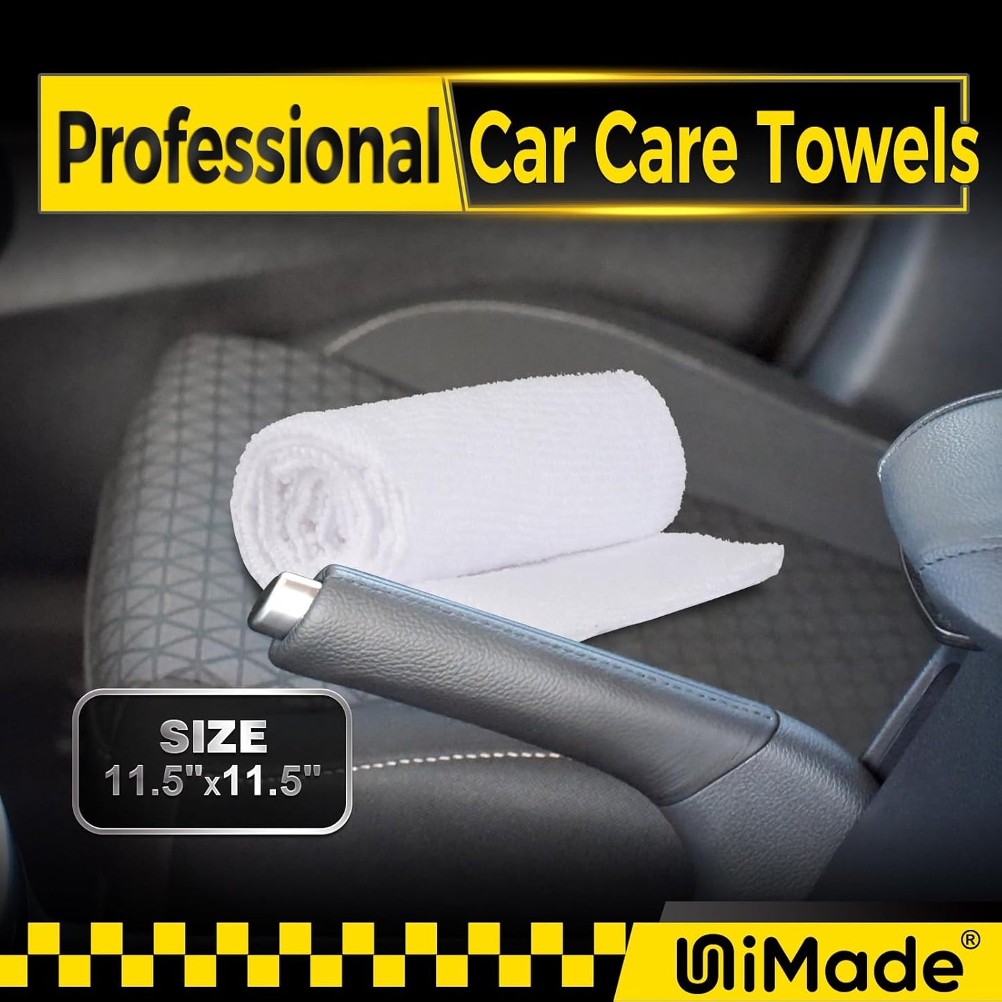 Microfiber Cleaning Cloth, 24 Pack Soft Towel for Cars Bulk Shop Towels Absorbent Car Wash Rags for