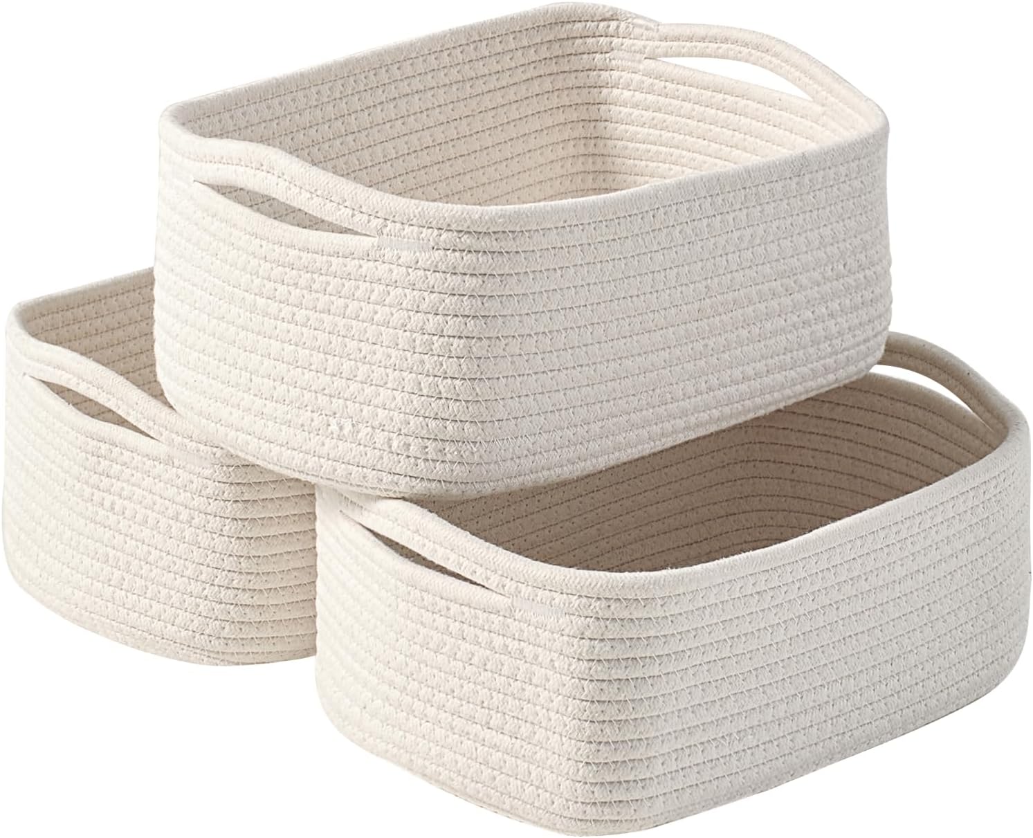 Small Storage Baskets for Organizing, Organizing Baskets for Shelves, Small Cute Basket for Gifts