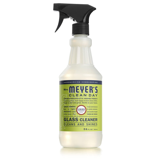 MRS. MEYER'S CLEAN DAY Mirror & Window Cleaner, Lemon Verbena, 24 fl oz