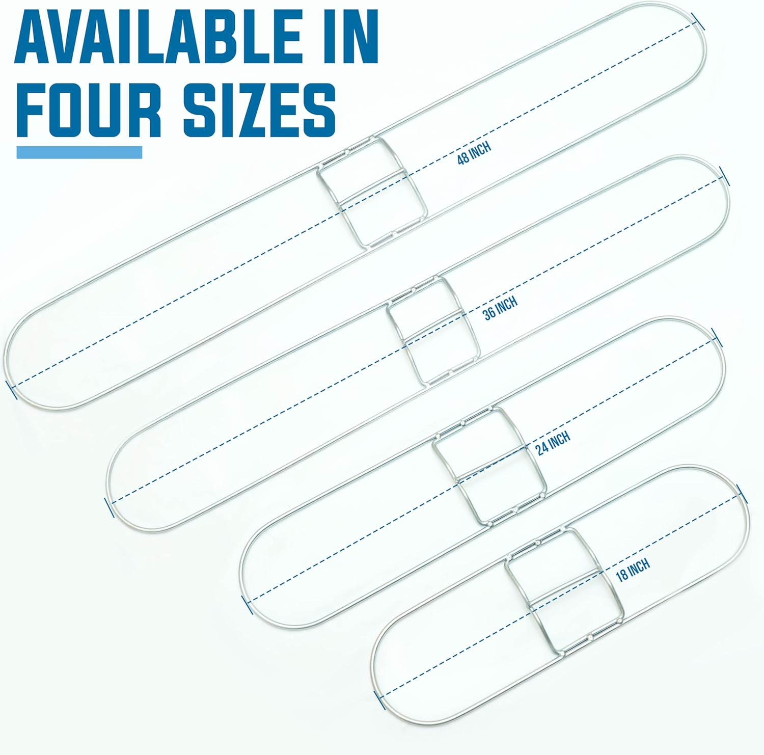 Kleen Handler 24 Inch Commercial Dust Mop Frame (3 Pack)