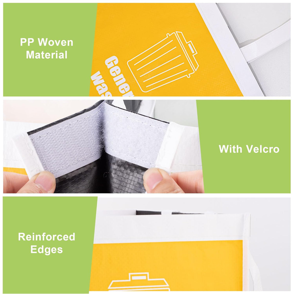Recycle Waste Bag for Kitchen, Indoor Recycling Bins, Recycle Bins for Home, Kitchen Recycling Bin