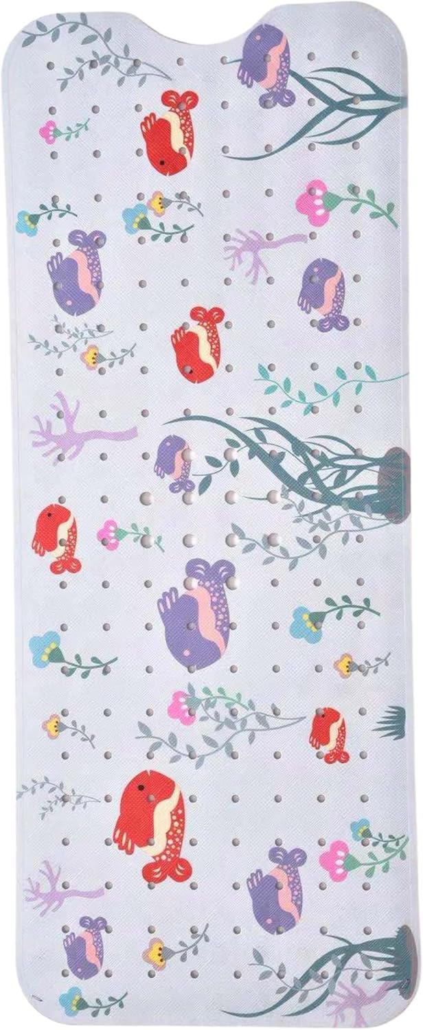 Kids Non Slip Bath Mat - Baby Bath Mat Non Slip - Bath Tub Mat Kids - Bathtub Mat Non Slip Baby