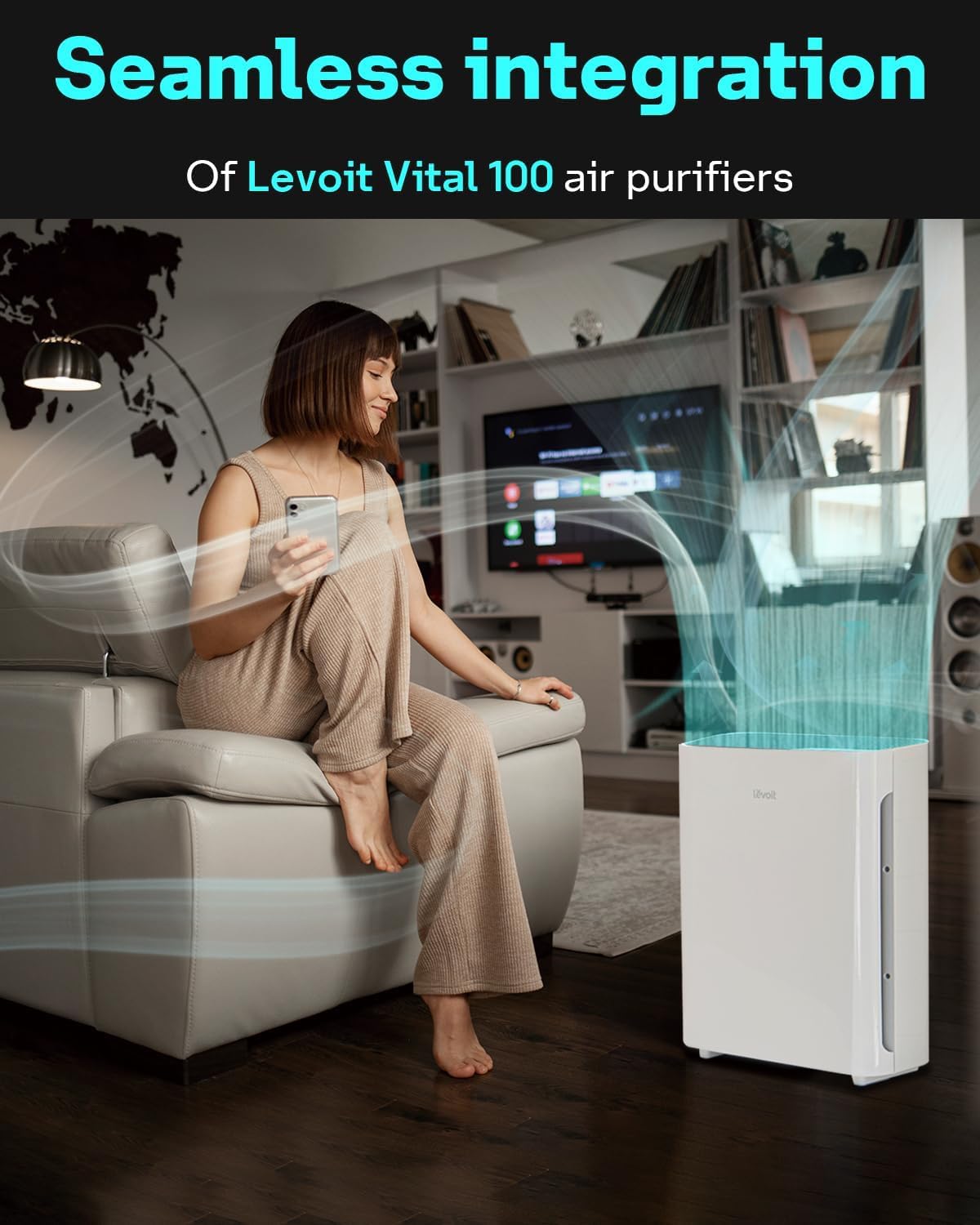 Leemone Vital 100 Replacement Filter Compatible with LEVOIT Vital100 Air Purifier and VAVA VA-EE004