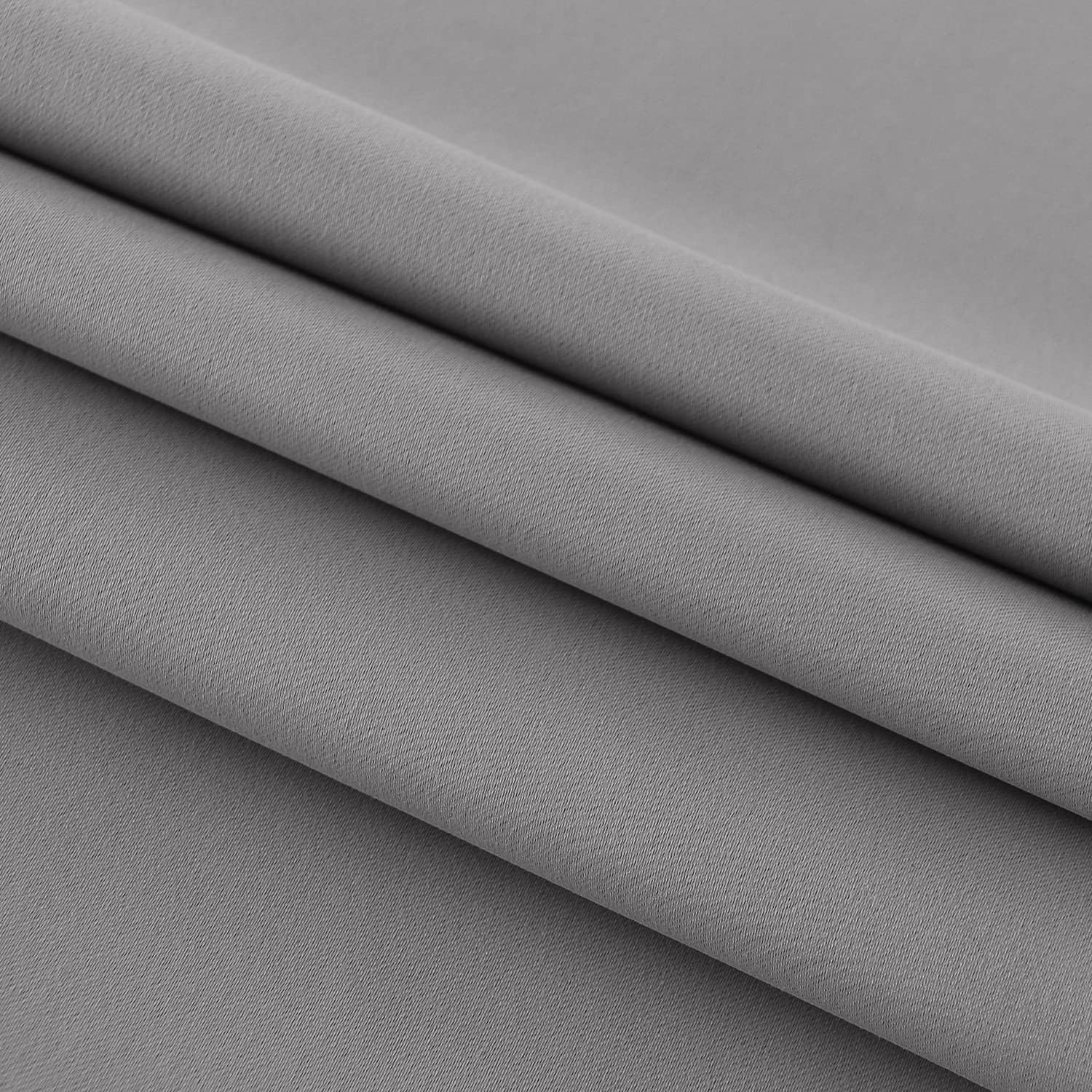 DWCN French Door Curtains – Rod Pocket Thermal Blackout Curtain for Doors with Glass Window