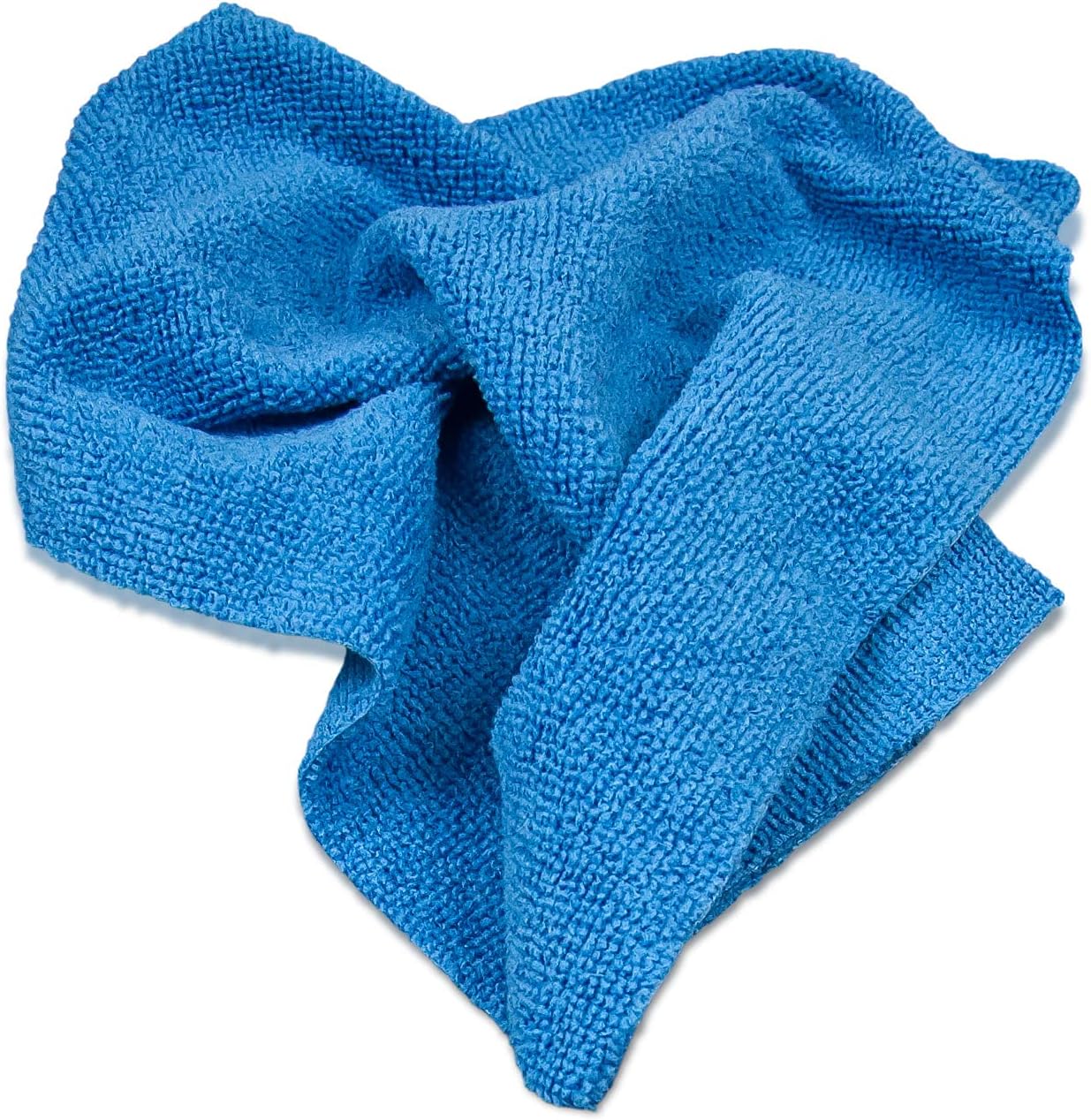 Eurow 200GSM Microfiber Cleaning and Drying Cloths with Dispenser Box, Reusable, Streak-Free