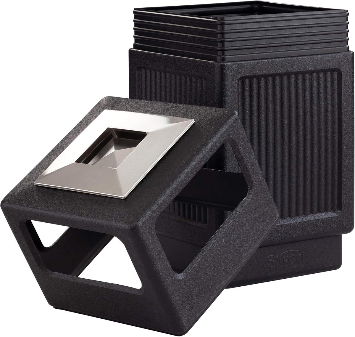 Safco Canmeleon Trash Can, 38 Gallons, Indoor and Outdoor Use, Durable & Weather-Resistant