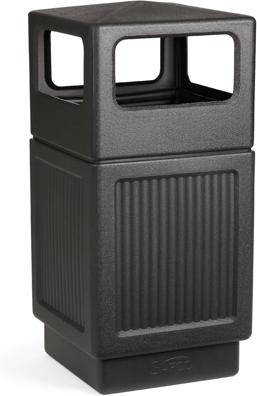 Safco Canmeleon Trash Can, 38 Gallons, Indoor and Outdoor Use, Durable & Weather-Resistant