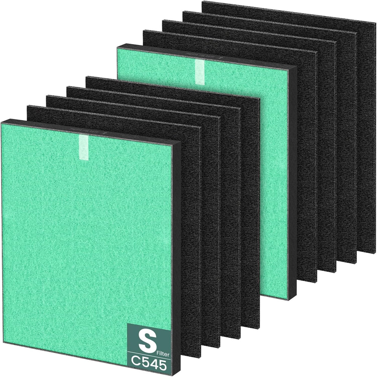 2 Pack C545 HEPA Pollen Replacement Filter S Compatible with Winix C545 Air Purifier, Replaces Part