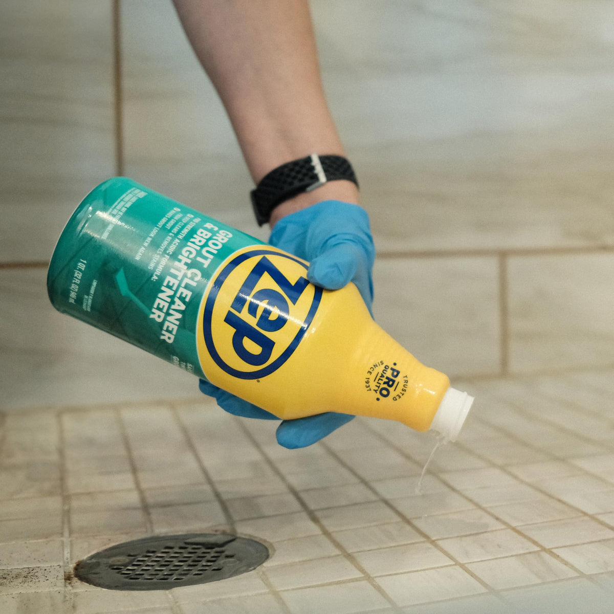 Zep Grout Cleaner and Brightener, 32 Ounce (1 Bottle), ZU104632 – view 6