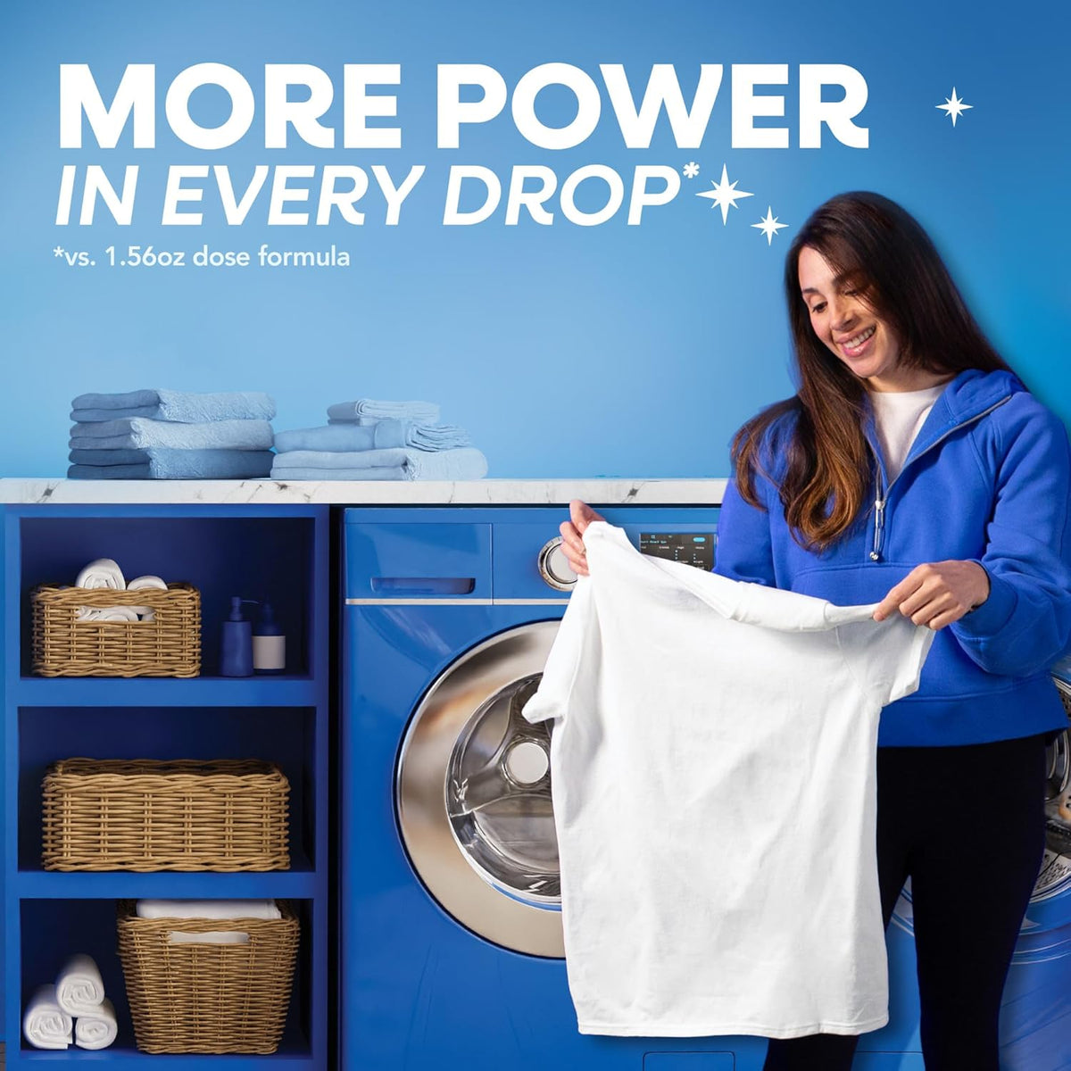 Persil Free & Sensitive Liquid Laundry Detergent, Unscented and Hypoallergenic for Sensitive Skin