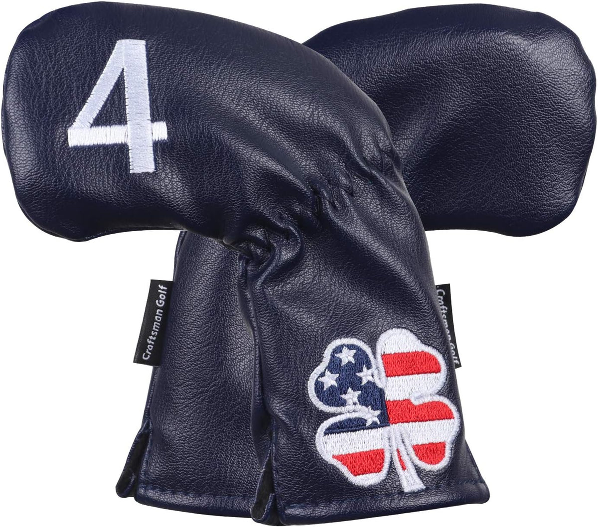 CRAFTSMAN GOLF 11pcs /Set USA US Flag Clover Leather Left Right Black White Green Dark Blue Iron