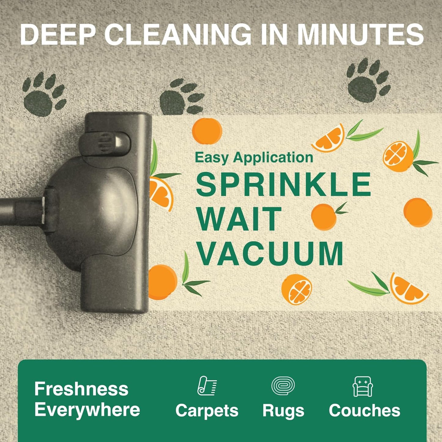 Good Natured Brand | Carpet Deodorizer & Freshener Powder | 31 oz Pet Odor Eliminator for Strong