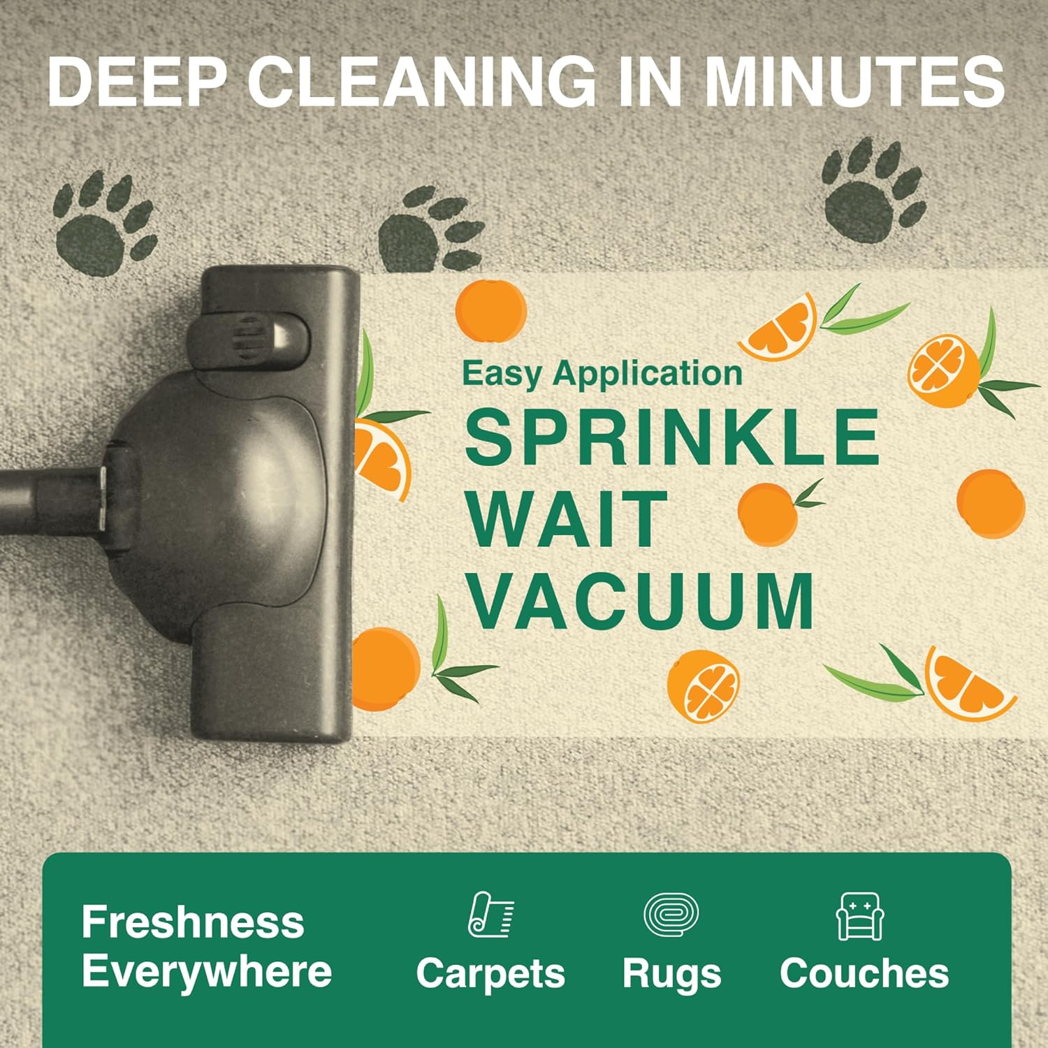 Good Natured Brand | Carpet Deodorizer & Freshener Powder | 31 oz Pet Odor Eliminator for Strong