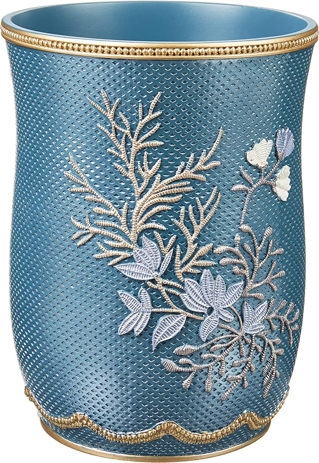 Zahari Home Decorative Trash Can for Bathroom, Office & Bedroom - 2.1 Gallons Stylish & Small Trash