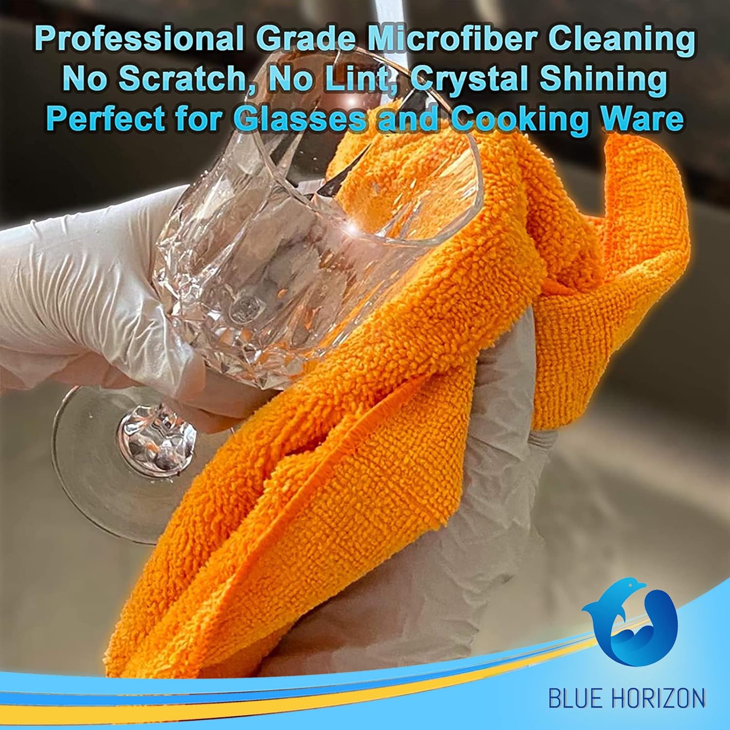 Large Microfiber Cleaning Towels, 36-Pack, Ultra Soft Plush Washcloths, Professional Grade Premium