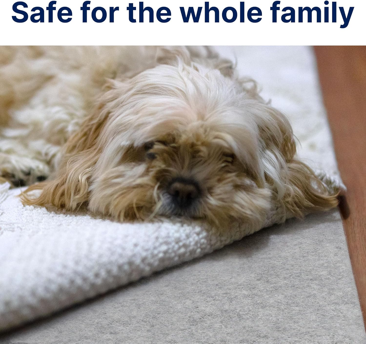 RUGPADUSA - Eco-Plush - 9'x11' - 1/2" Thick - 100% Felt - Luxurious Cushioned Rug Pad - Available