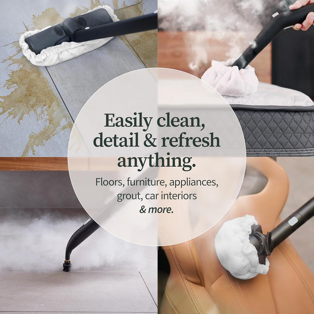 Dupray Neat Steam Cleaner with 18-Piece Kit – (Neat with the Awesome Bag) Powerful, chemical-free