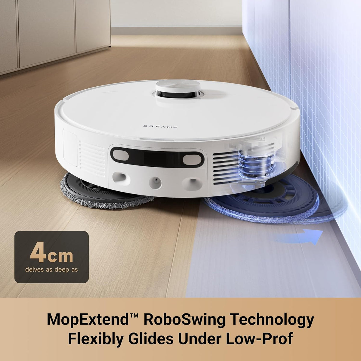 DREAME L10s Ultra Gen 2 Robot Vacuum and Mop, 10,000Pa Suction, MopExtend Tech, All-in-One Base
