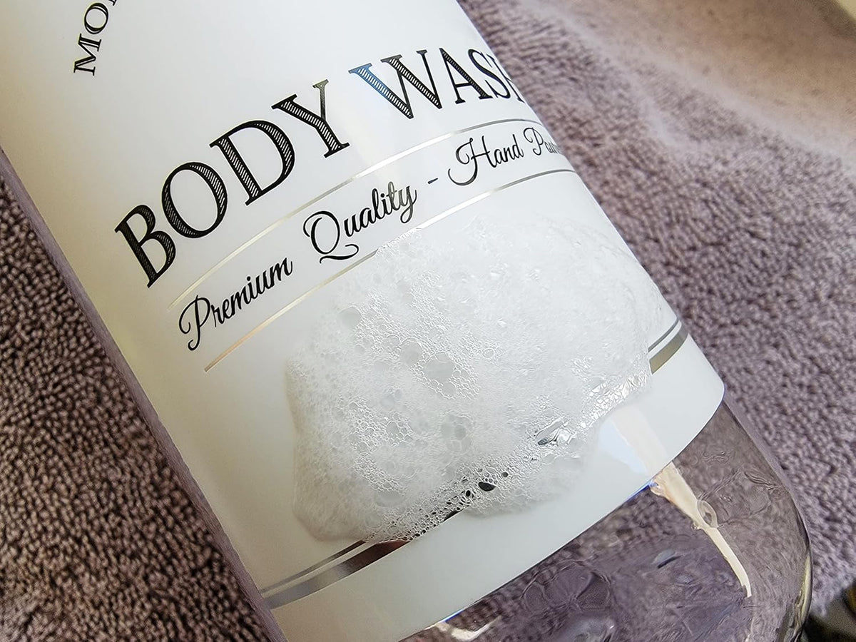 Clear Refillable Shampoo and Conditioner Bottles - Body Wash, Shampoo and Conditioner Dispenser