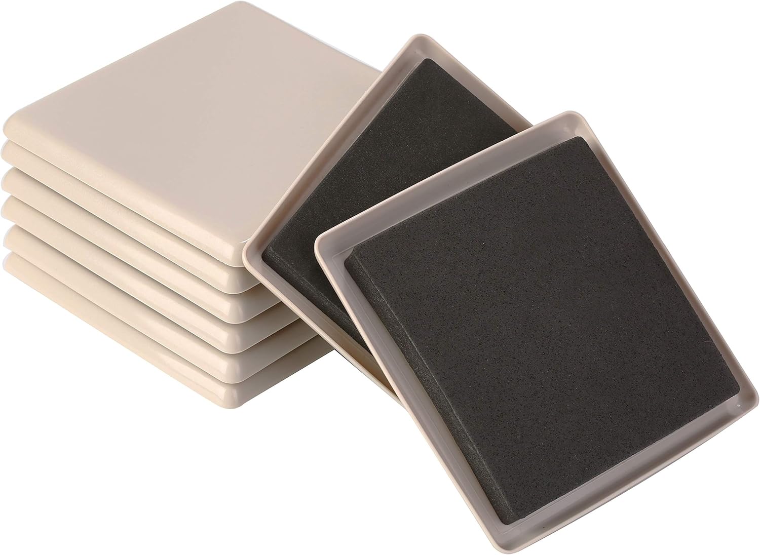 8pcs 5in.Reusable Carpet Slider-Furniture Slider-Furniture Moving Slider-Moving Pad-Sofa