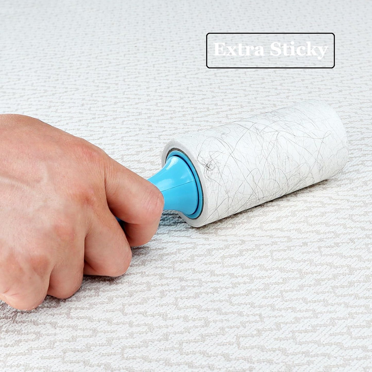 4 inch Lint Roller Refills for Amazon IKEA Evercare and Others, Extra Sticky Lint Remover Roller
