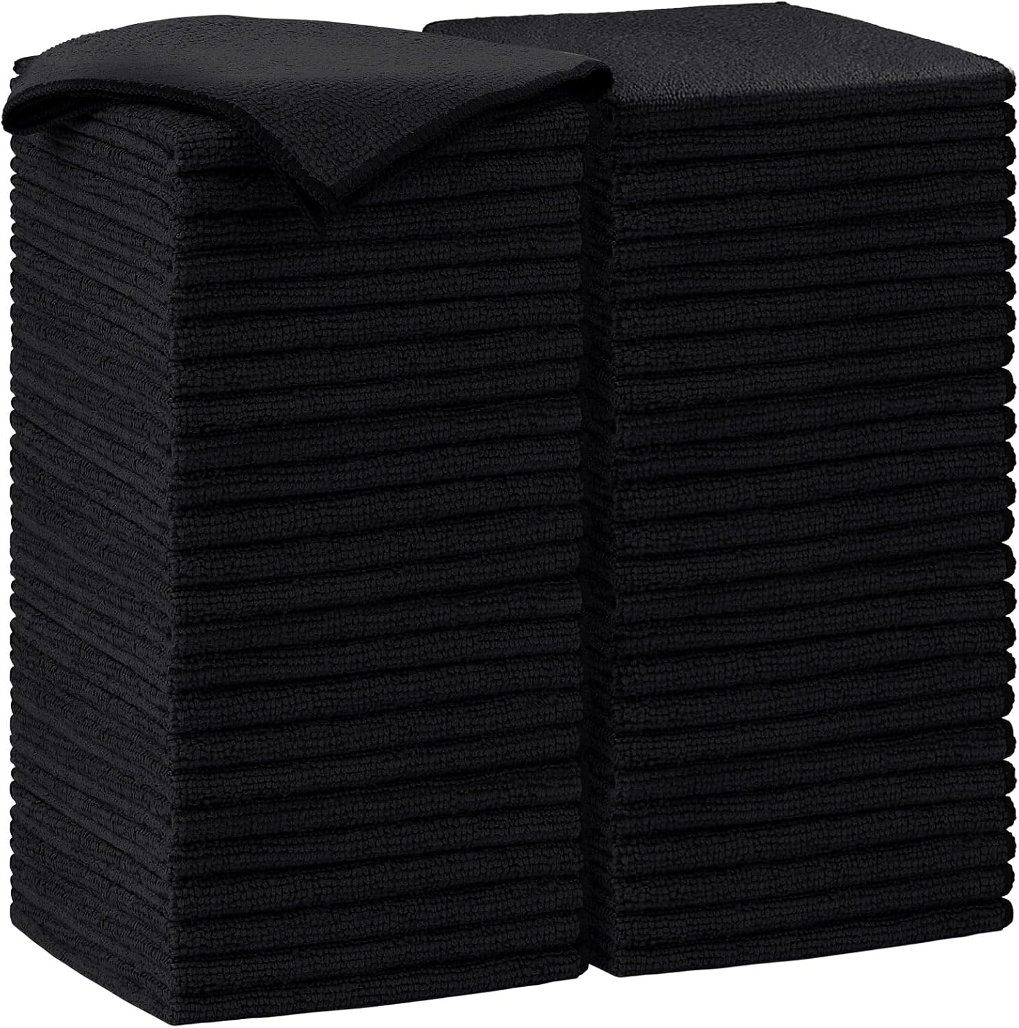 AIDEA Microfiber Cleaning Cloth-50PK, Soft Microfiber Towels for Cars, Absorbent Cleaning Rags