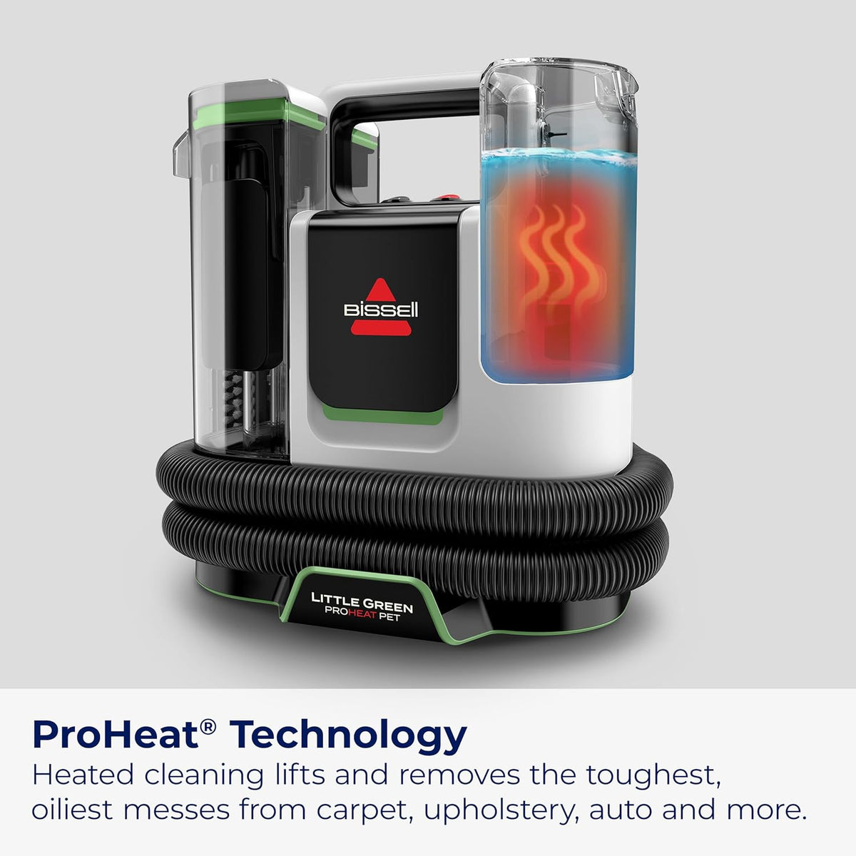 BISSELL® Little Green® Proheat® Pet, Portable Deep Cleaner with Heated Cleaning Technology