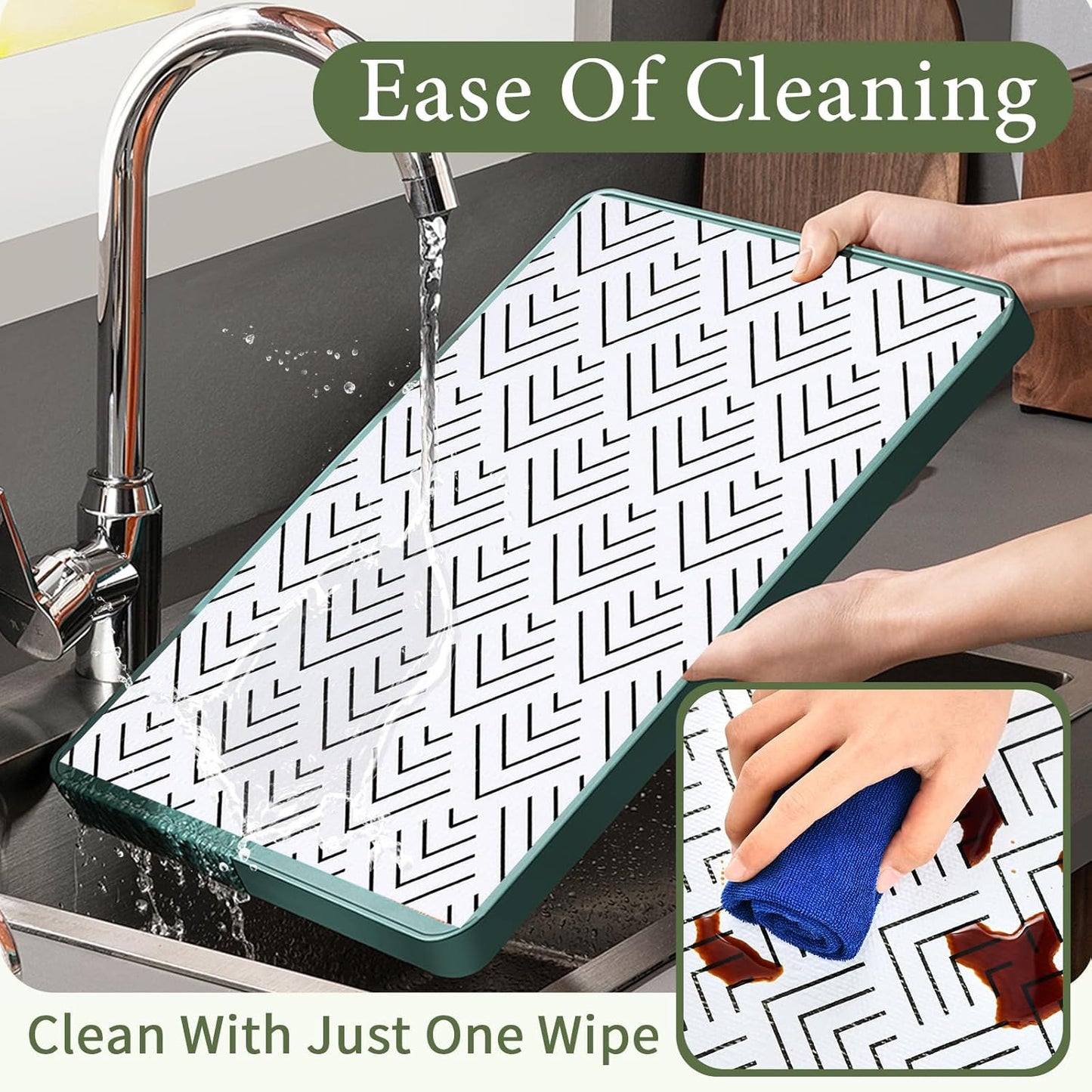 Shelf Liner for Kitchen Cabinets Non Adhesive Drawer Liner Non-Slip Thickened Shelf Liner Paper