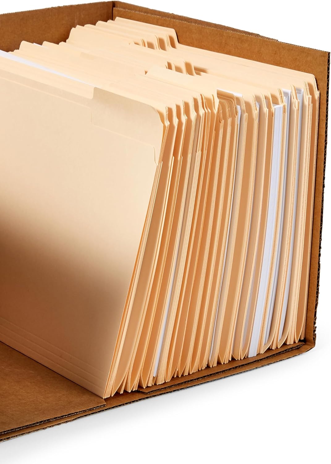 Amazon Basics Storage/Filing Boxes with Lift-Off Lid - Letter/Legal Size, Sturdy, Easy Assembly