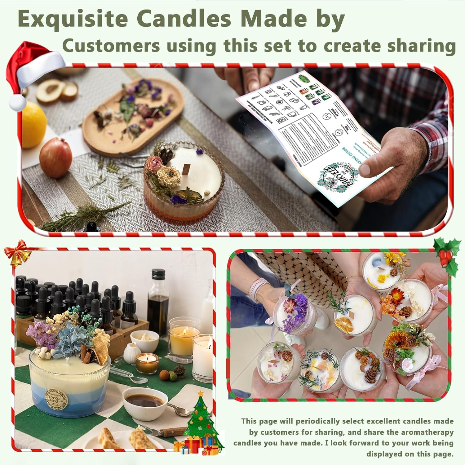 Soy Wax Candle Making Kit Supplies With Wax Melter, Natural Candle Wax for Candle Making - DIY