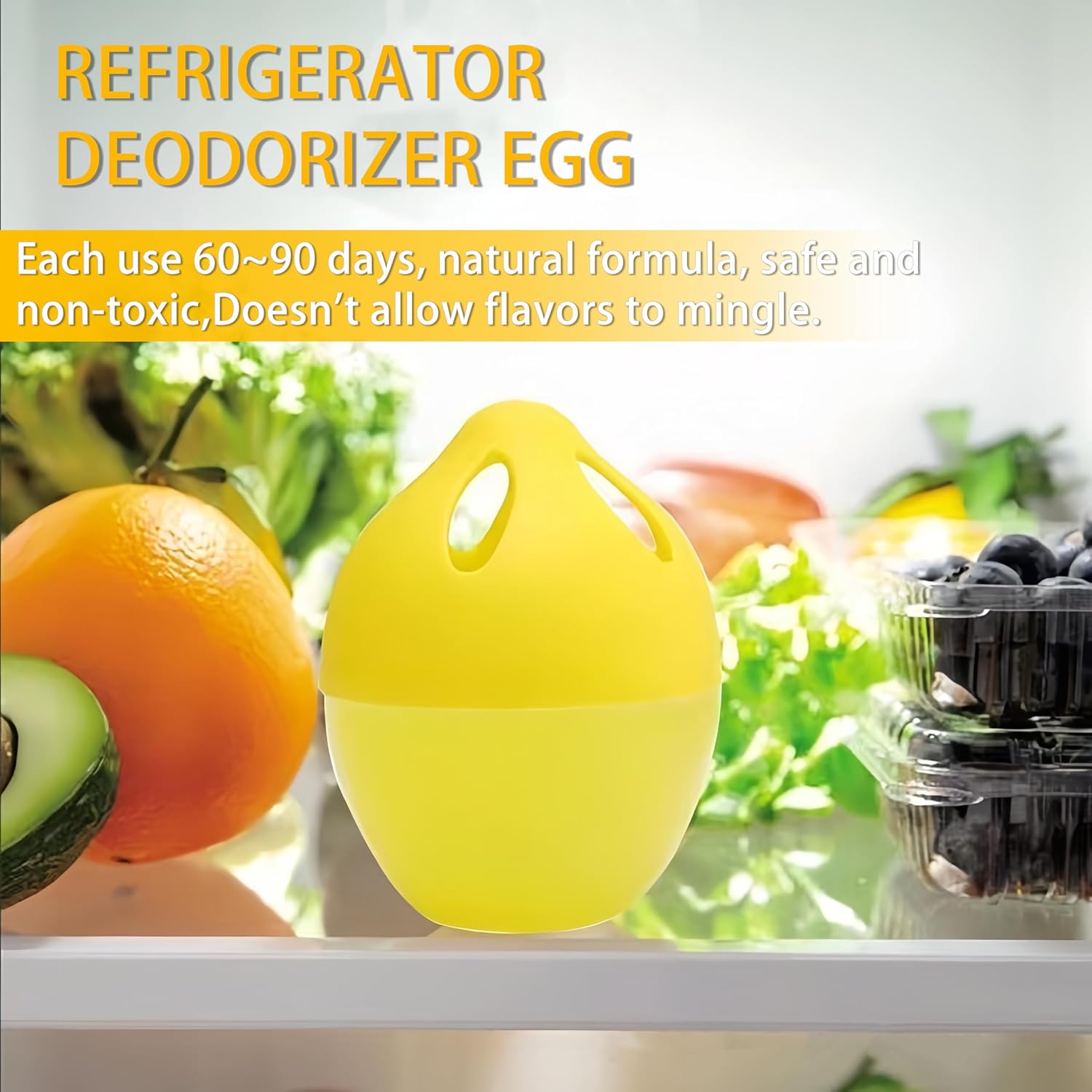 Refrigerator Deodorizer, Fridge Deodorizer More Effective Than Baking Soda, Refrigerator Odor