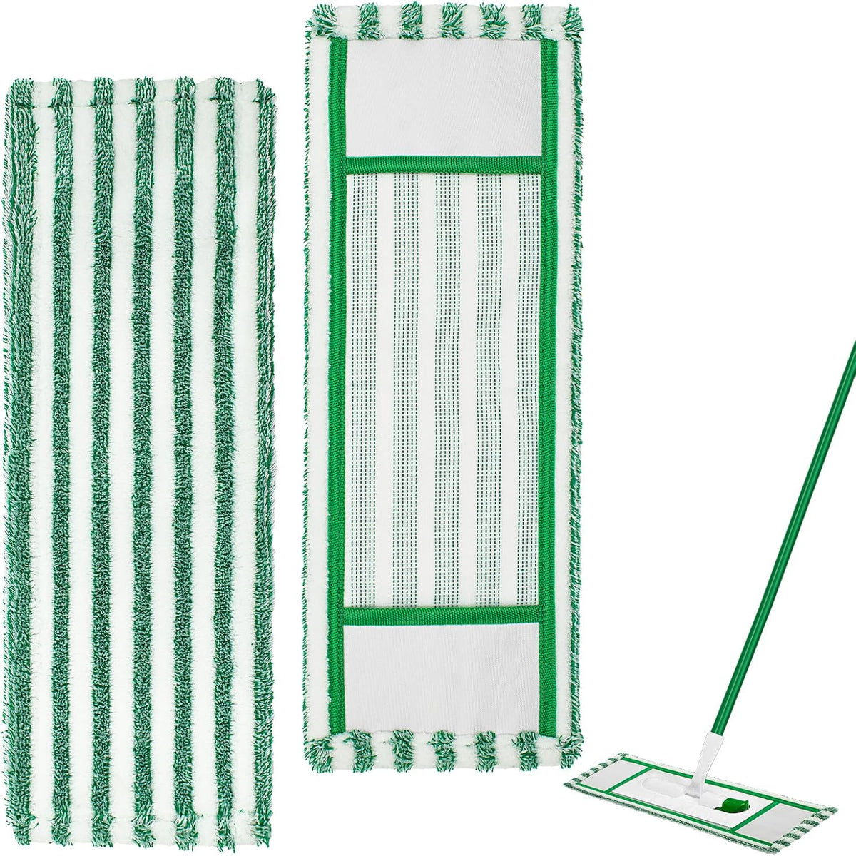 Microfiber Mop Pad Refills Compatible with Libman Wet & Dry Microfiber Mop,Reusable Mop Head