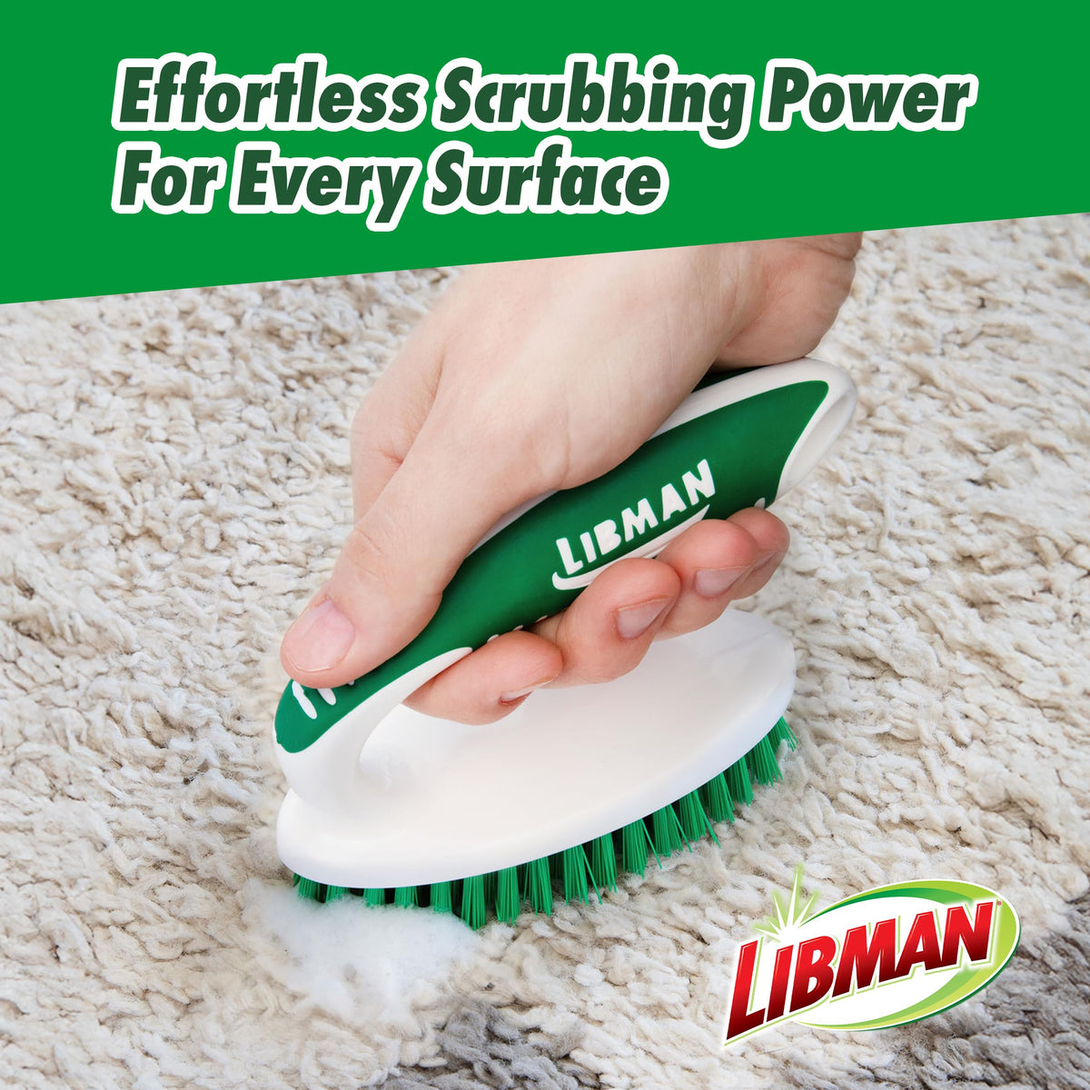 Libman Scrub Brush Kit, 3 Different Brushes Included – view 2