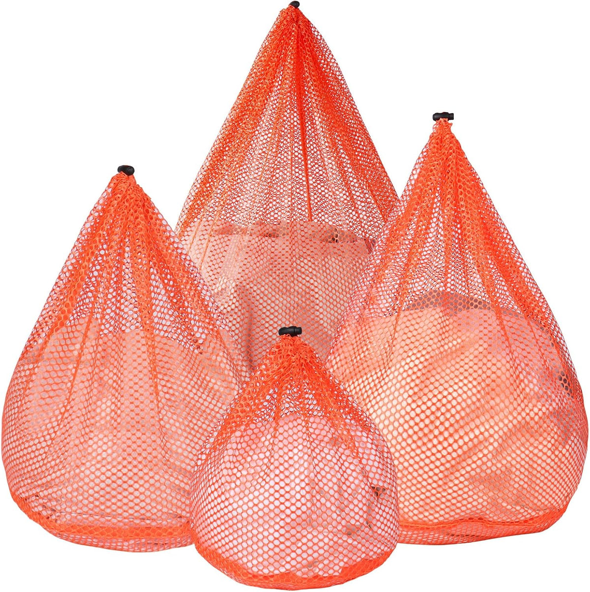 4Pcs Mesh Laundry Bags Washing Machine Mesh Wash Bags for Clothes,Underwear,Lingerie, Bed Linen