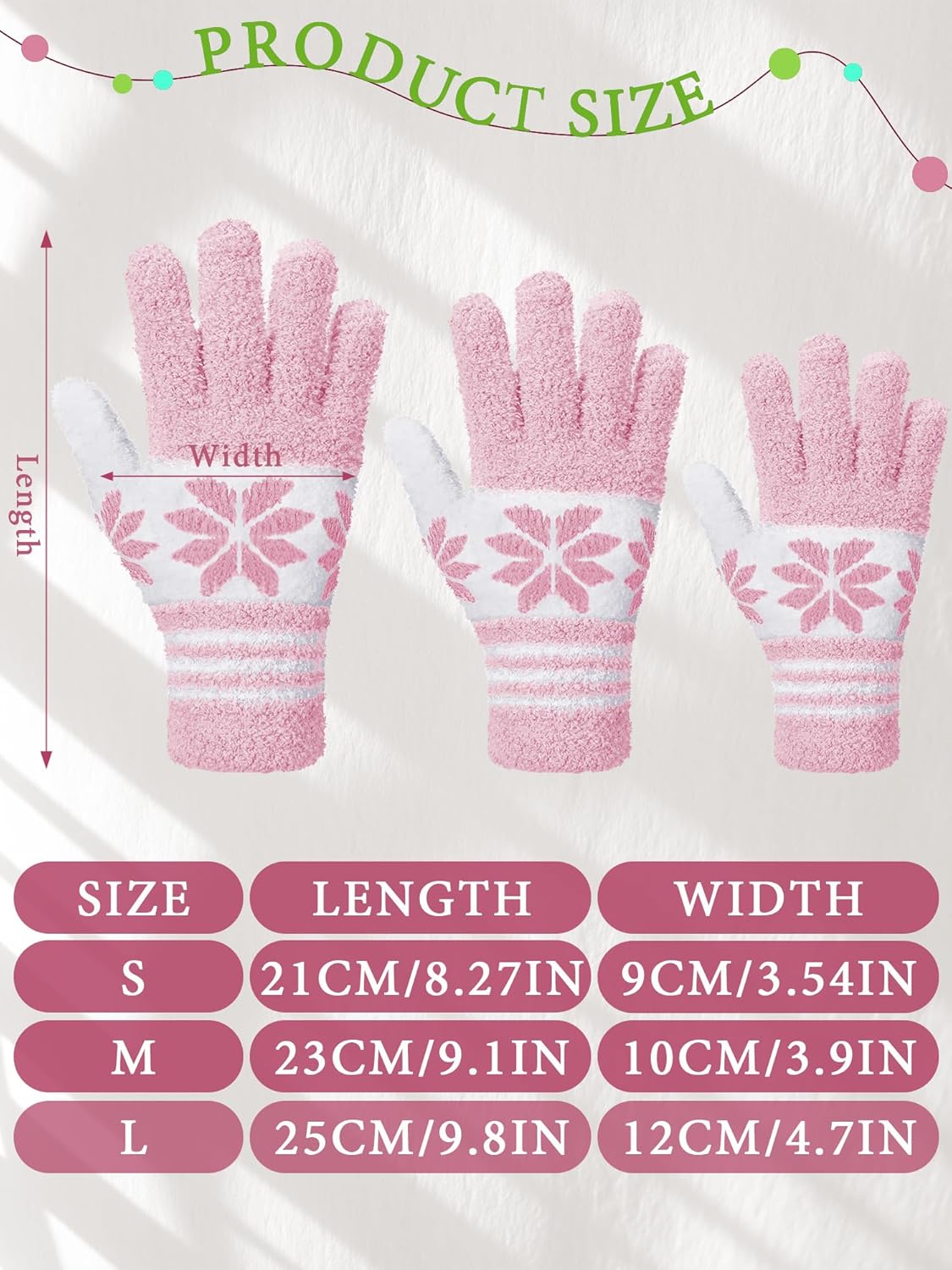 Patelai 3 Pairs Microfiber Plant Dusting Gloves Leaf Cleaning Gloves for Indoor Plants, Blinds