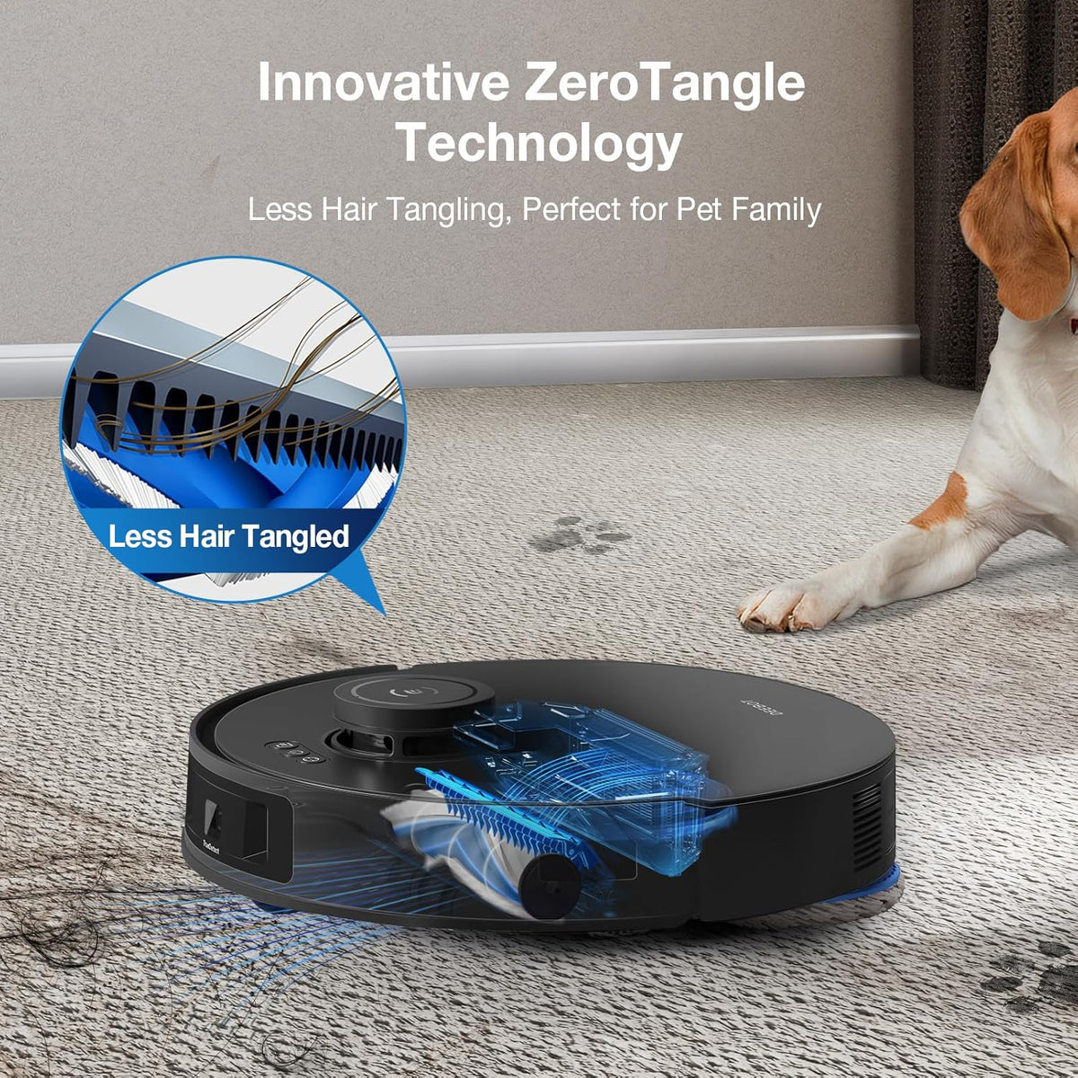 ECOVACS DEEBOT T30S AI Care Robot Vacuum and Mop, 11000Pa, TruEdge Adaptive Edge Mopping