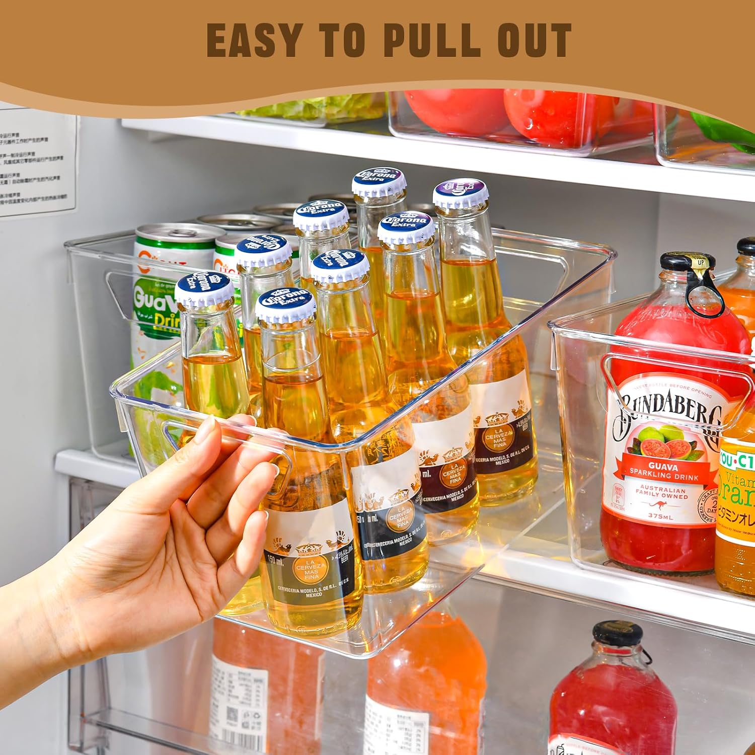 12 Pack Middle Organizers and Storage, Pantry Organization and Storage Bins, Cabinet Organizer