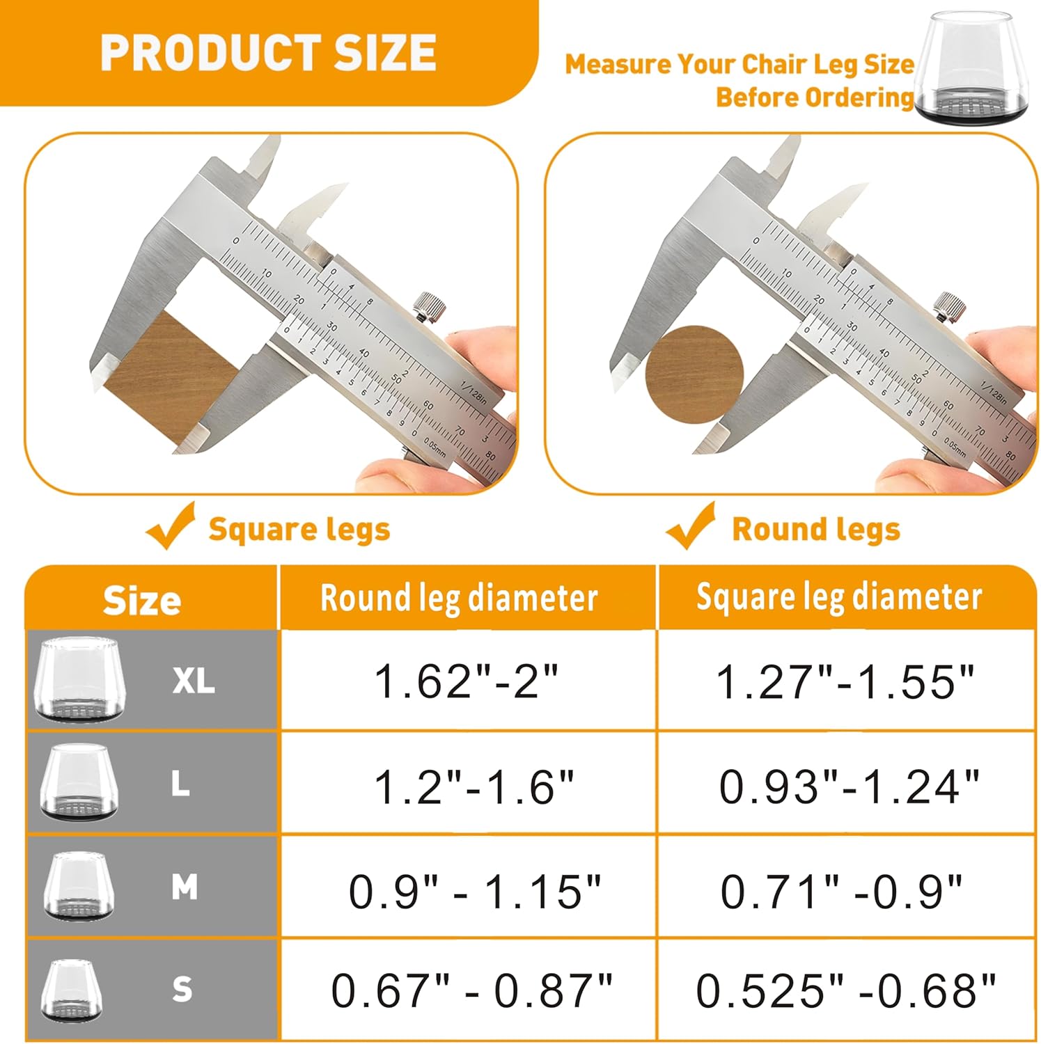 Furniture Sliders,16 PCS Chair Leg Sliders for Carpet, Furniture Movers Sliders, Carpet Chairs