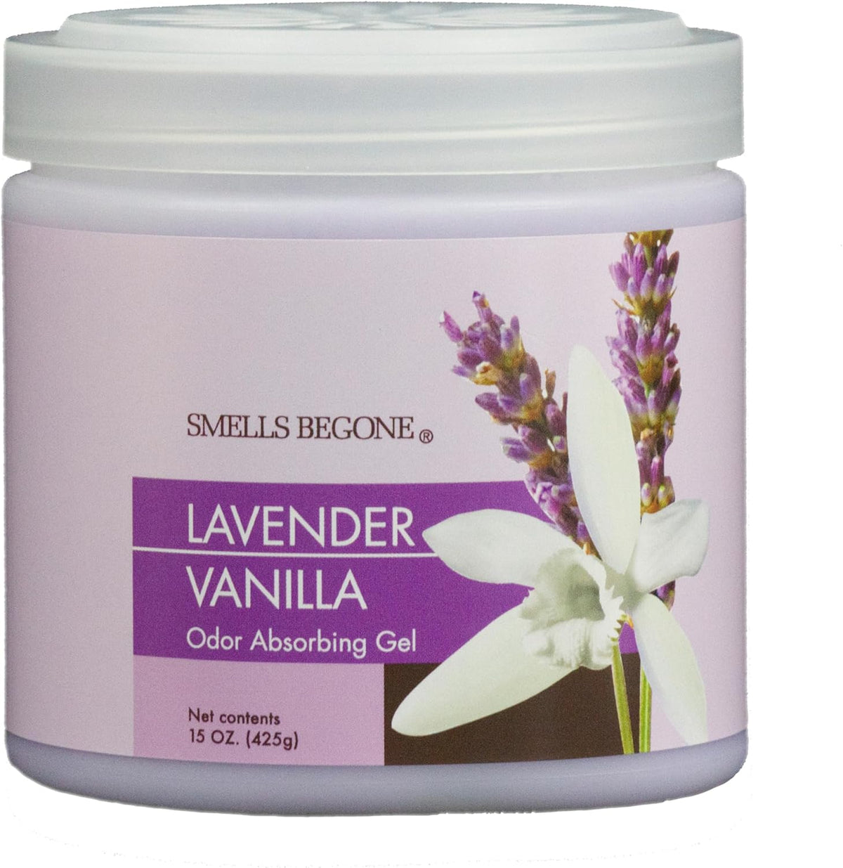 SMELLS BEGONE Air Freshener Odor Absorber Gel - Absorbs Odor from Bathrooms, Cars, Pet Areas, Boats
