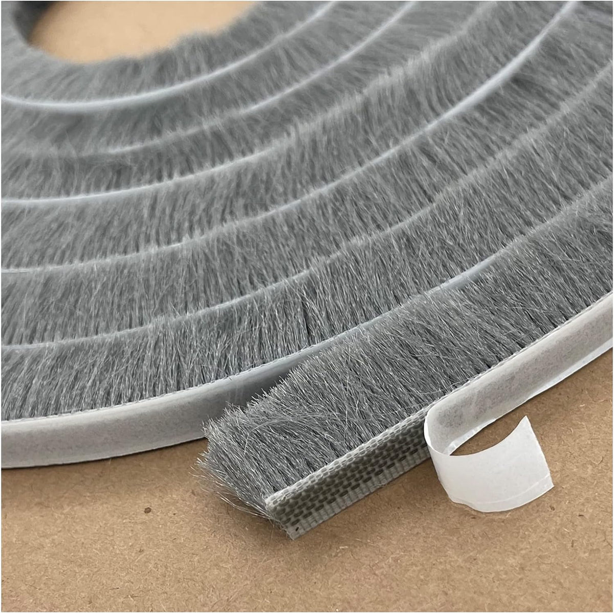 32ft Door Weather Stripping Door Seal Strip Brush for Sliding Windows/Doors Frame (32ft x11/32