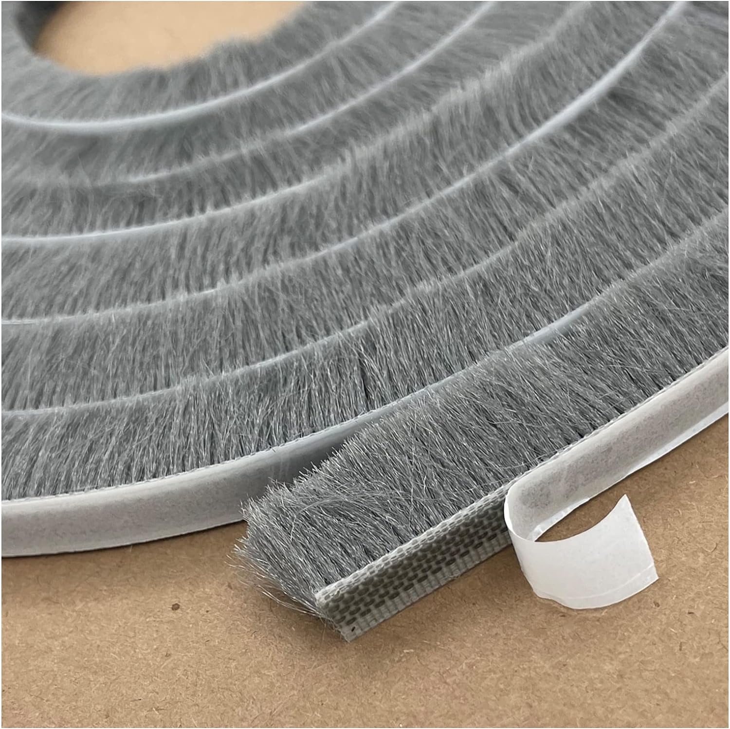 32ft Door Weather Stripping Door Seal Strip Brush for Sliding Windows/Doors Frame (32ft x11/32