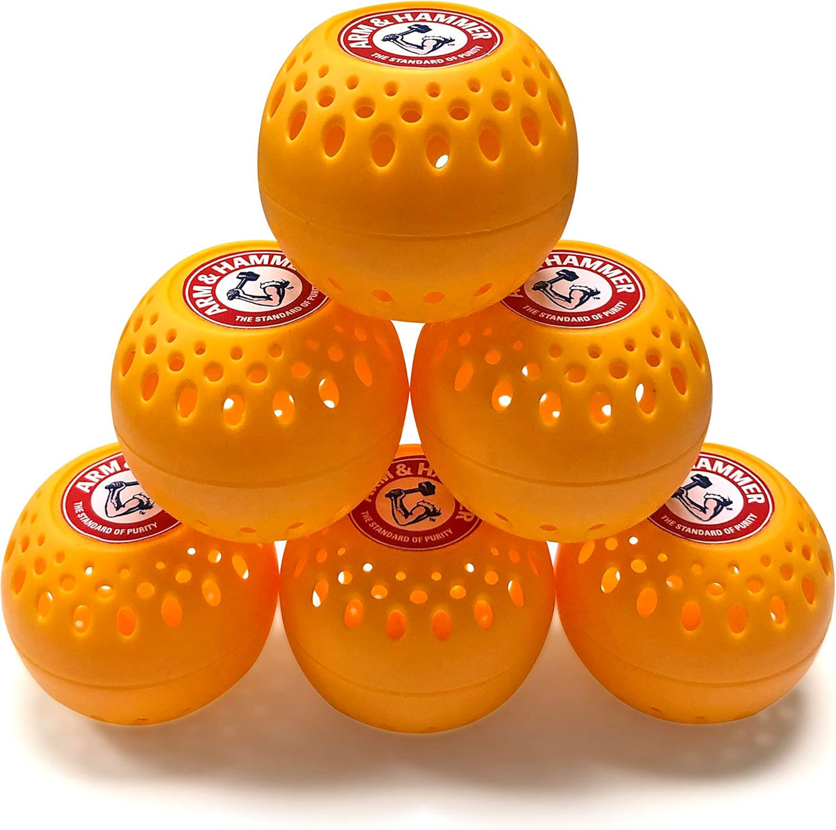 Arm & Hammer Odor Busterz Balls for Long Lasting Freshness, 6 Pack - Deodorizer, Carpet Fresh, Odor