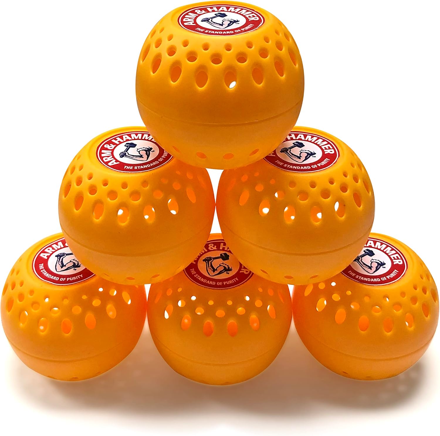Arm & Hammer Odor Busterz Balls for Long Lasting Freshness, 6 Pack - Deodorizer, Carpet Fresh, Odor