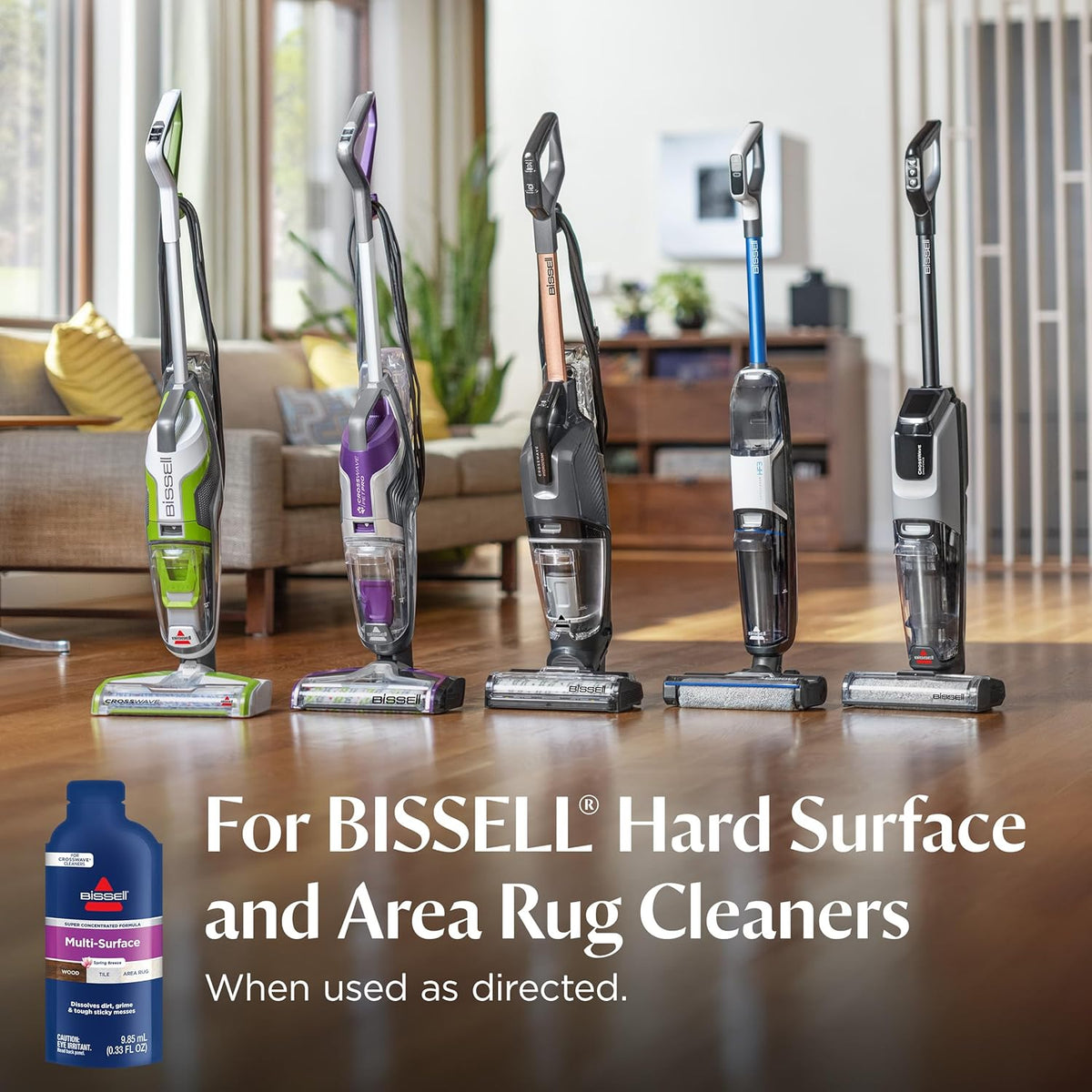 BISSELL NEW Multi-Surface Super Concentrate Cleaning Formula for Hard Surface and Area Rug