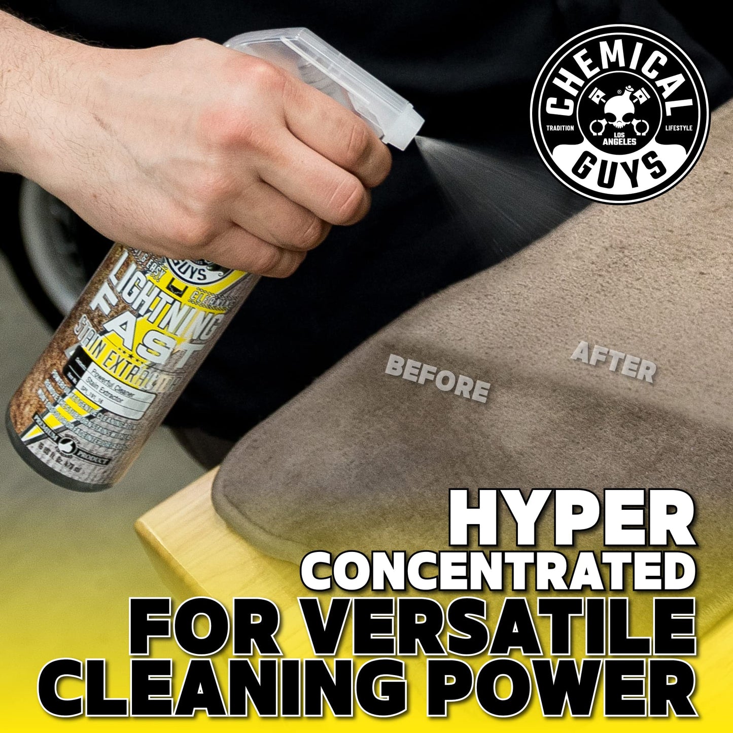 Chemical Guys, Lightning Fast Carpet & Upholstery Stain Extractor, 16 oz