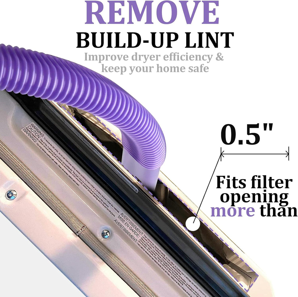 Dryer Vent Lint Vacuum Attachments Hose for Dyson Gen5 V15 V15s V12 V11 V10 V9 V8 V7 Detect