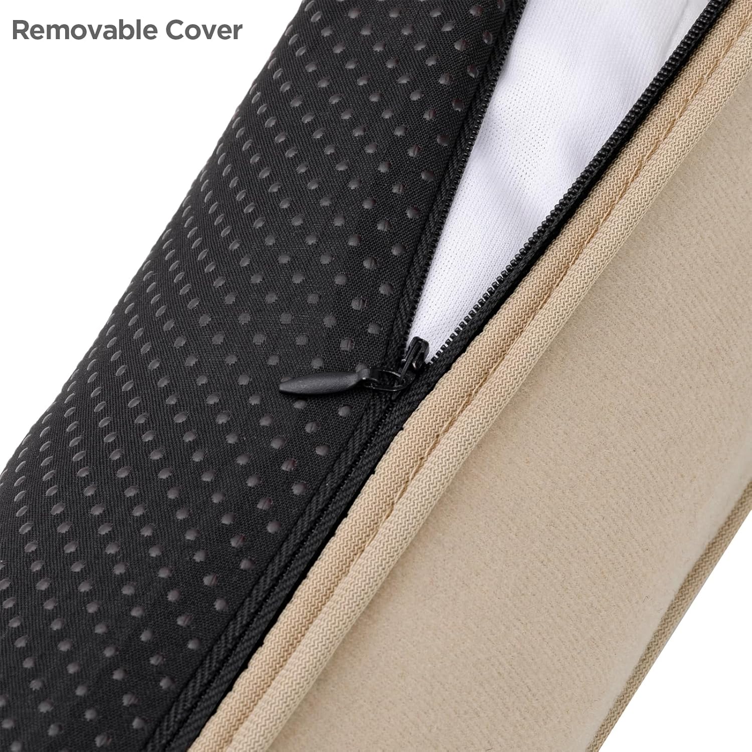 Sunolga 2-Pack 38" Door Draft Stopper Blocks Hot and Cold Air with Removable Washable Cover for